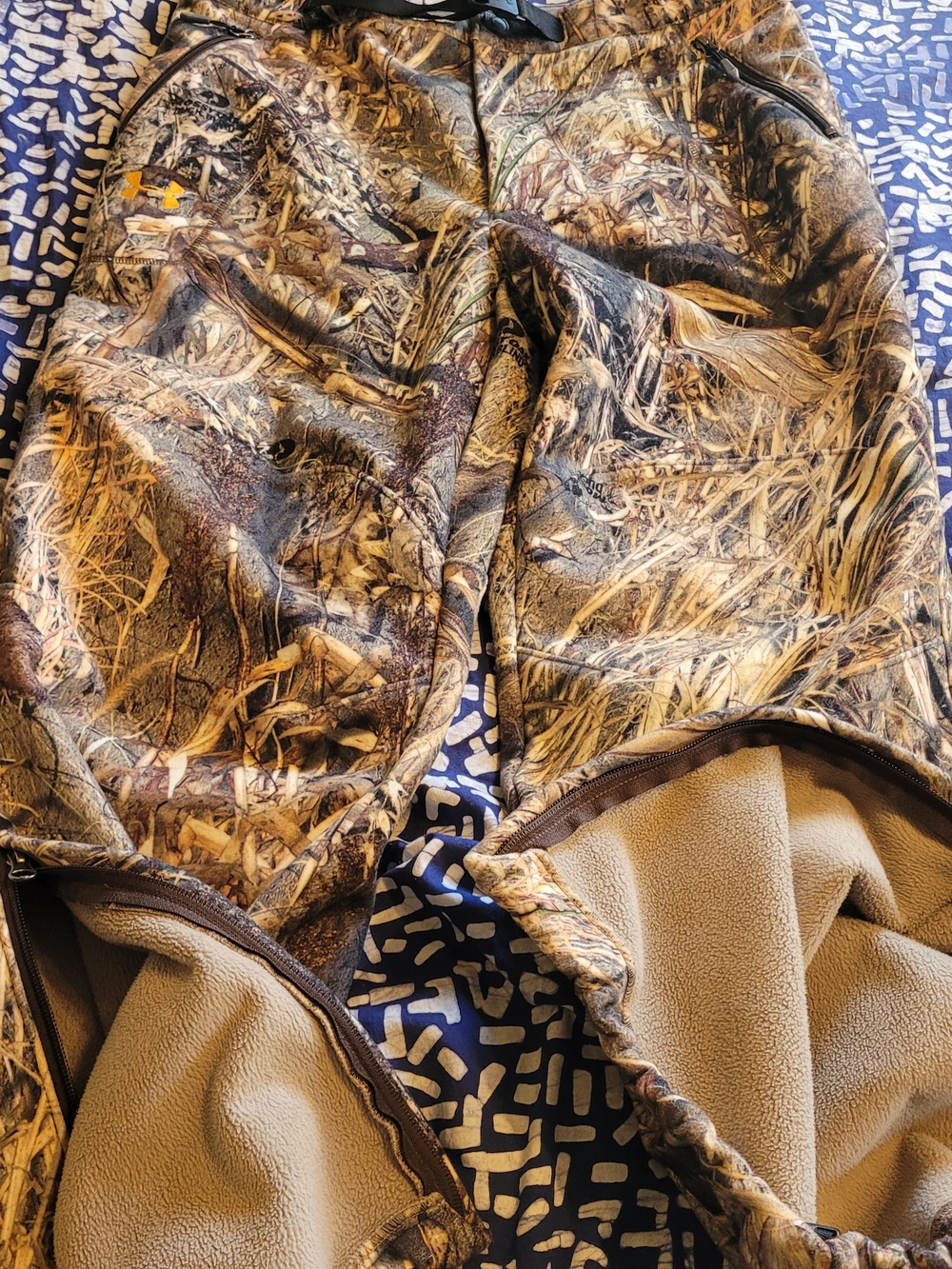Under Armour Men's Realtree Camo Fleece-Lined Joggers - Brown/Tan